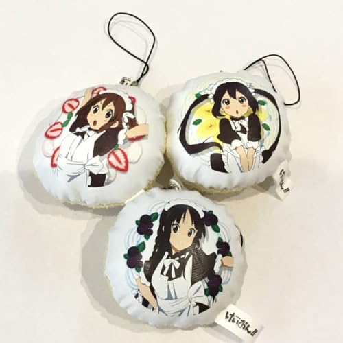 けいおん 秋山澪 キーホルダー 缶バッジ 缶コースター グッズ まとめ売り けいおん！ ぷにこれ！キーホルダー(スタンド付) 秋山 澪